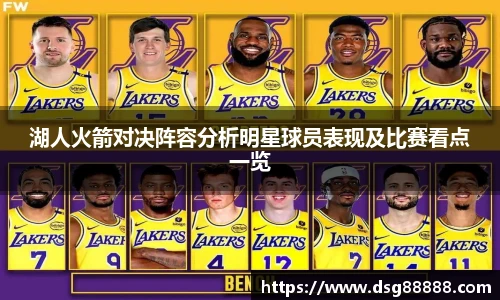 湖人火箭对决阵容分析明星球员表现及比赛看点一览